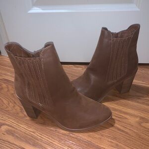 MIA Tan Ankle Booties